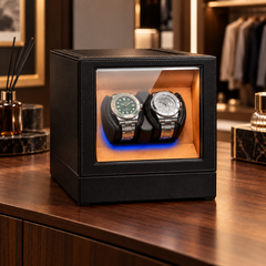 Éclipse 2 montres intérieur camel